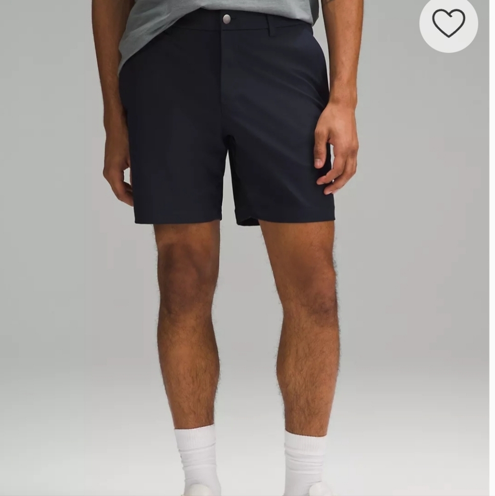 Navy Lululemon Mens Shorts